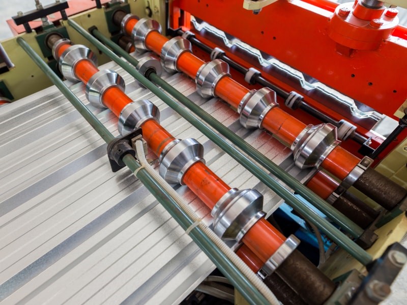 Metal roofing sheets