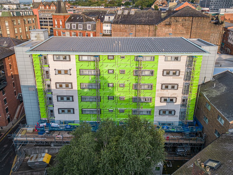 Klasse sheathing board