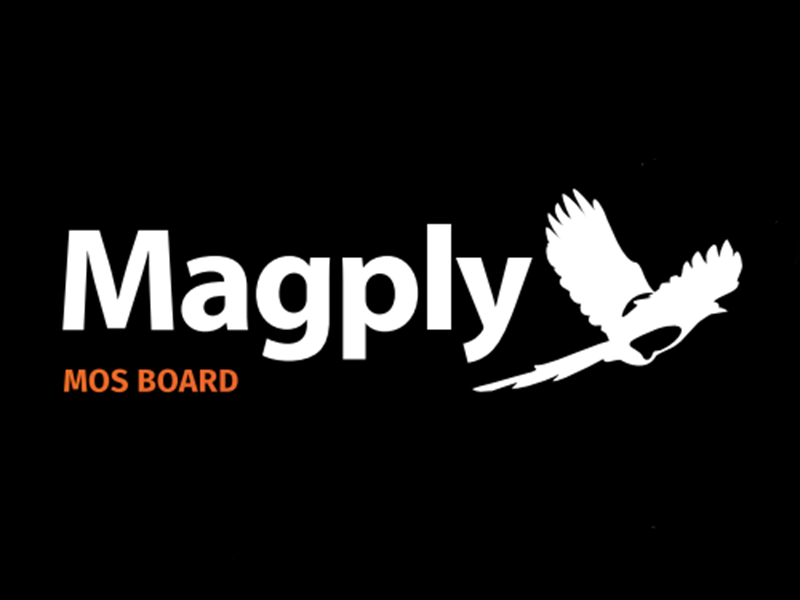 Magply non-combustible board logo